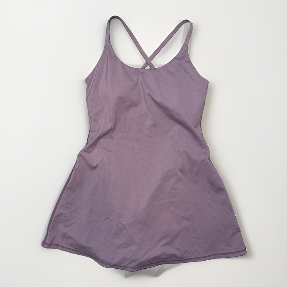 Halara Women's Purple Softlyzero Plush Active Dress-Easy Peezy Edition Size S